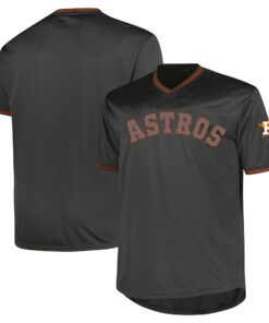 Houston Astros Profile Big amp Tall Pop Fashion Jersey  Charcoal