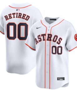 Houston AstrosHome Limited PickAPlayer Retired Roster Jersey  White