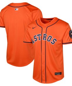 Houston AstrosYouth Alternate Limited Jersey  Orange