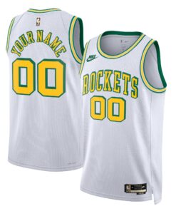 Houston Rockets Unisex 202223 Custom Swingman Jersey - Classic Edition - White