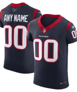 Houston Texans  Vapor F.U.S.E. Elite Custom Jersey  Navy