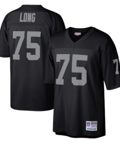 Howie Long Las Vegas Raiders Mitchell amp Ness Legacy Replica Jersey  Black