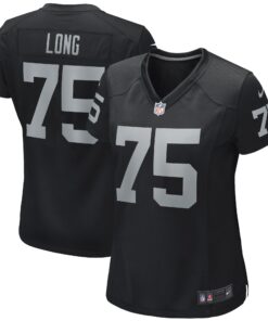 Howie Long Las Vegas Raiders  Women_s Game Retired Player Jersey  Black