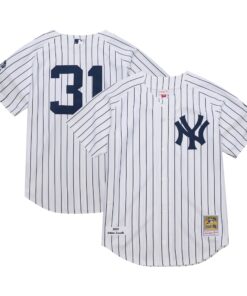 Ichiro Suzuki New York Yankees Mitchell amp Ness 2014 Cooperstown Collection Authentic Throwback Jersey  White
