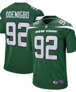 Ifeadi Odenigbo New York Jets   Game Jersey  Gotham Green