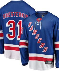 Igor Shesterkin New York Rangers Fanatics Home Breakaway Player Jersey  Blue