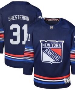Igor Shesterkin New York Rangers Youth Alternate Premier Player Jersey  Navy