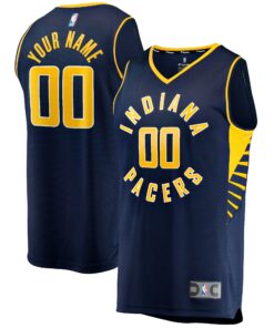 Indiana Pacers Fanatics Fast Break Custom Replica Jersey - Icon Edition - Navy