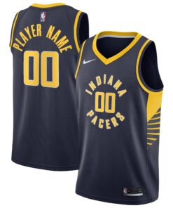 Indiana Pacers Swingman Custom Jersey Navy - Icon Edition