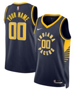 Indiana Pacers Unisex 202223 Swingman Custom Jersey Navy - Icon Edition