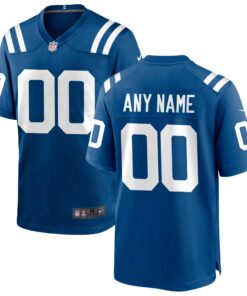  Indianapolis Colts Custom Game Jersey  Royal