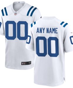 Indianapolis Colts  Custom Game Jersey  White