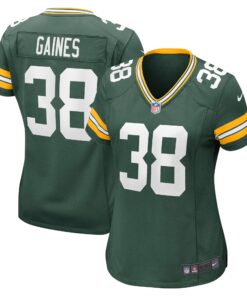 Innis Gaines Green Bay Packers  Women_s Game Jersey  Green