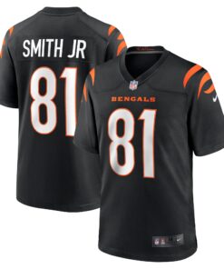 Irv Smith Jr. Cincinnati Bengals  Game Jersey  Black