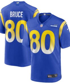 Isaac Bruce Los Angeles Rams  Game Retired Player Jersey  Royal