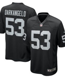 Isaac Darkangelo Las Vegas Raiders  Team Game Jersey   Black