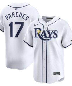 Isaac Paredes Tampa Bay RaysHome Limited Player Jersey  White