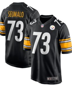Isaac Seumalo Pittsburgh Steelers   Game Jersey   Black