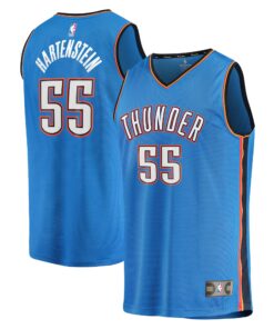 Isaiah Hartenstein Oklahoma City Thunder Fanatics Fast Break Replica Player Jersey - Icon Edition - Blue