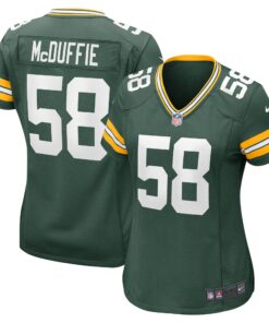 Isaiah McDuffie Green Bay Packers  Women_s Game Jersey  Green