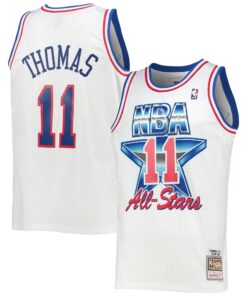 Isiah Thomas Eastern Conference Mitchell &amp Ness Hardwood Classics 1992 NBA All-Star Game Swingman Jersey - White