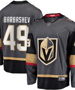 Ivan Barbashev Vegas Golden Knights Fanatics Home Breakaway Jersey  Gray