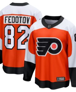 Ivan Fedotov Philadelphia Flyers Fanatics Home Premier Breakaway Player Jersey  Orange