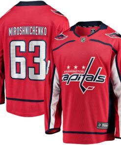 Ivan Miroshnichenko Washington Capitals Fanatics Home Premier Breakaway Player Jersey  Red