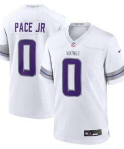 Ivan Pace Jr Minnesota Vikings  Alternate Game Player Jersey  White