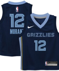 Ja Morant Memphis Grizzlies Preschool Swingman Player Jersey - Icon Edition - Navy