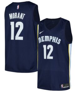 Ja Morant Memphis Grizzlies Swingman Player Jersey - Icon Edition - Navy