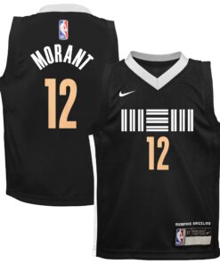 Ja Morant Memphis Grizzlies Toddler Swingman Replica Jersey - City Edition - Black