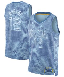 Ja Morant Memphis Grizzlies Unisex Select Series Swingman Jersey - Light Blue