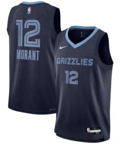 Ja Morant Memphis Grizzlies Youth Swingman Jersey - Icon Edition - Navy