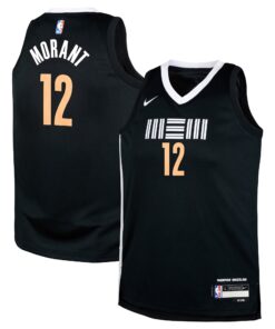Ja Morant Memphis Grizzlies Youth  Swingman Replica Jersey - City Edition - Black