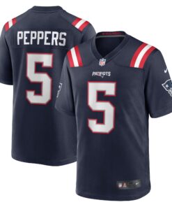 Jabrill Peppers New England Patriots  Game Player Jersey  Navy