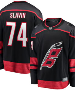 Jaccob Slavin Carolina Hurricanes Fanatics Home Breakaway Player Jersey  Black