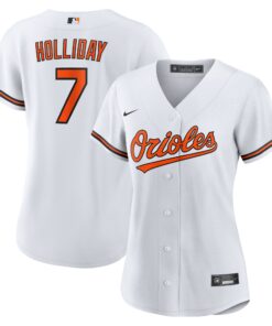 Jackson Holliday Baltimore OriolesWomen_s Home Replica Player Jersey  White