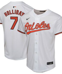 Jackson Holliday Baltimore OriolesYouth Home Player Game Jersey  White