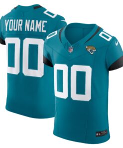 Jacksonville Jaguars  Vapor F.U.S.E. Elite Custom Jersey  Teal