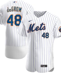 Jacob deGrom New York MetsHome Authentic Player Jersey  White
