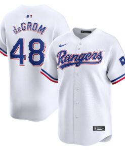 Jacob deGrom Texas RangersHome Limited Player Jersey  White