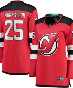 Jacob Markstrom New Jersey Devils Fanatics Women_s Home Premier Breakaway Player Jersey  Red