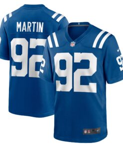 Jacob Martin Indianapolis Colts  Team Game Jersey   Royal