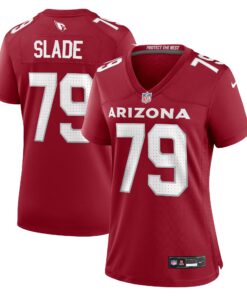 Jacob Slade Arizona Cardinals  Women_s  Game Jersey   Cardinal