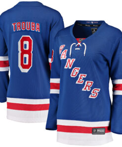 Jacob Trouba New York Rangers Fanatics Women_s Home Breakaway Jersey  Blue