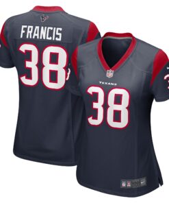 Jacobi Francis Houston Texans  Women_s Game Player Jersey  Navy