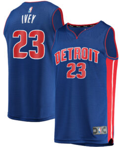 Jaden Ivey Detroit Pistons Fanatics Fast Break Replica Player Jersey - Icon Edition - Blue
