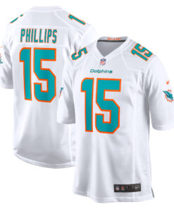Jaelan Phillips Miami Dolphins   Game Jersey   White