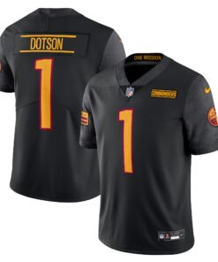 Jahan Dotson Washington Commanders  Alternate Vapor Untouchable Limited Jersey  Black